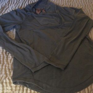 Indygena top olive gray color